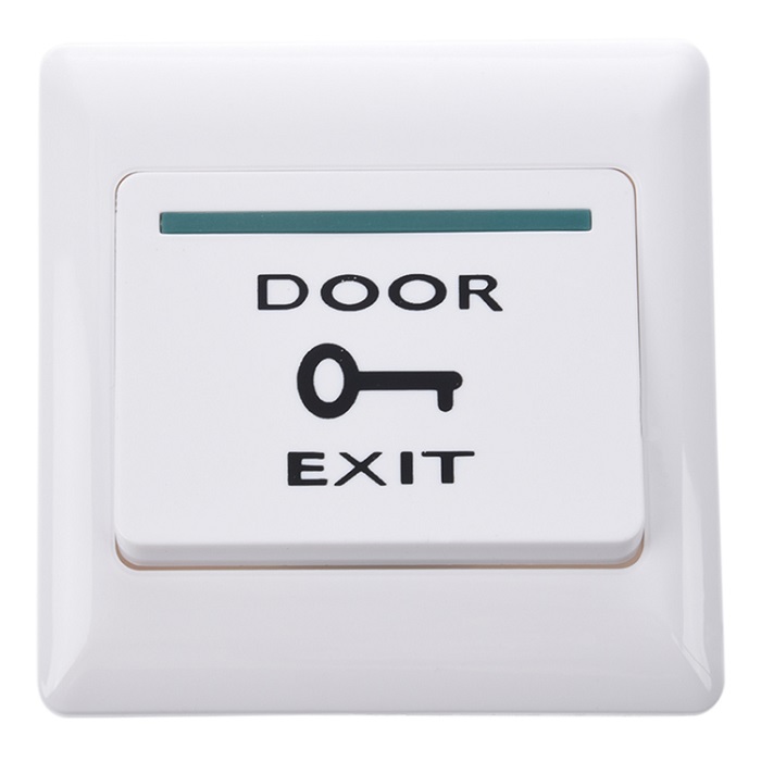 nút nhấn mở cửa (door exit button) lắp ở bên trong cửa